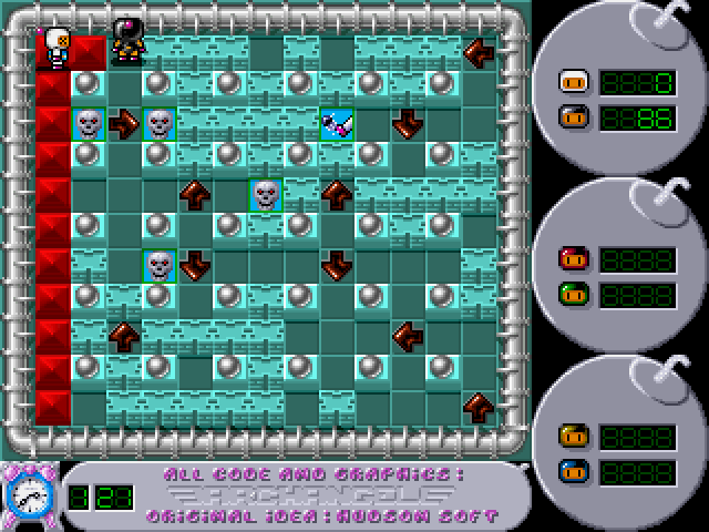 Super Bomberman atari screenshot